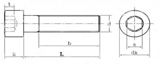 GB70-2000內(nèi)六角螺栓